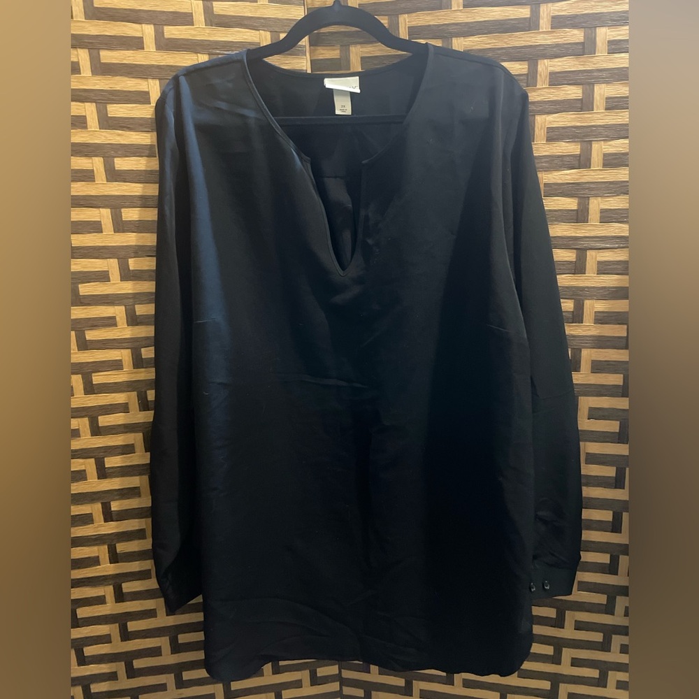 AVA & VIV TARGET black blouse women’s 2x